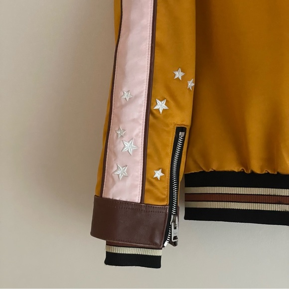 Coach 1941 Space Cruisers Leather Trim Bomber Jacket - Picture 7 of 14